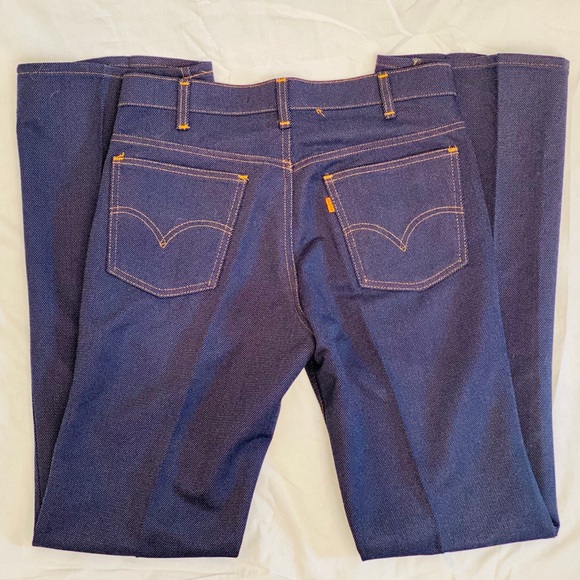 SOLD VTG 70’s Levi’s 517 Sta-Prest Slacks 30x33 - Picture 2 of 10